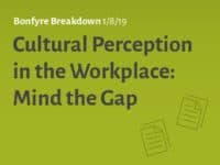 Cultural Perception in the Workplace: Mind the Gap