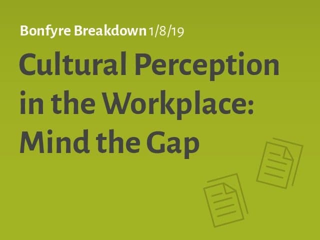 cultural perception in the workplace