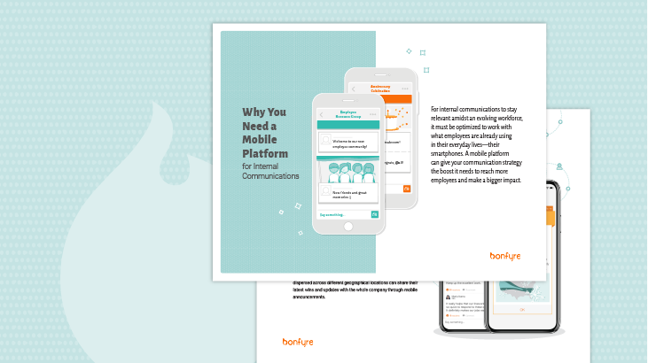 preview of the Why You Need A Mobile Platform for Internal Communications ebook