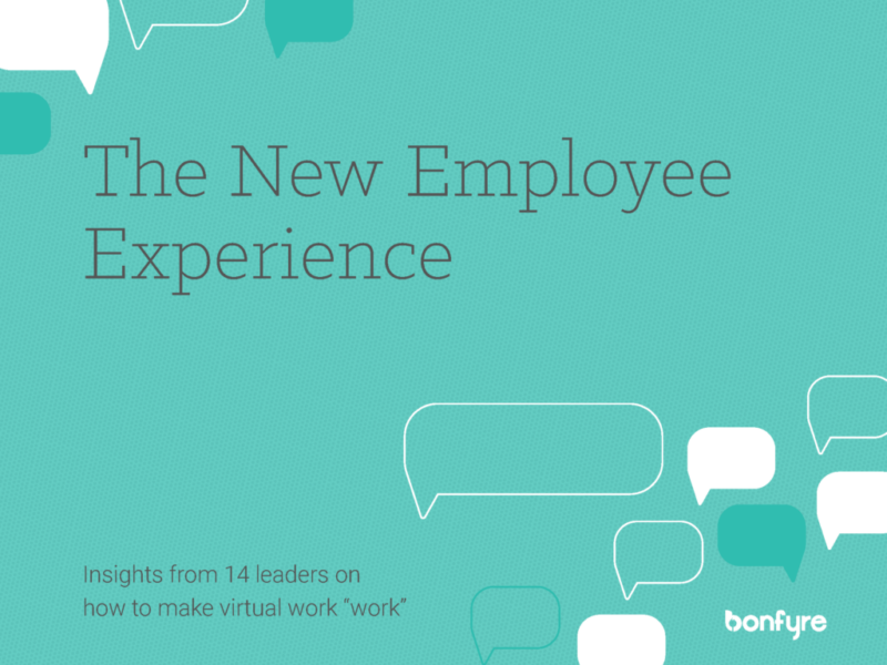 This eBook features interview insights from leaders on virtual work to enhance your work experience.